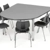 Smith System Interchange Round End Multimedia Tables^ Multimedia