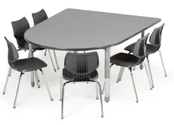 Smith System Interchange Round End Multimedia Tables^ Multimedia