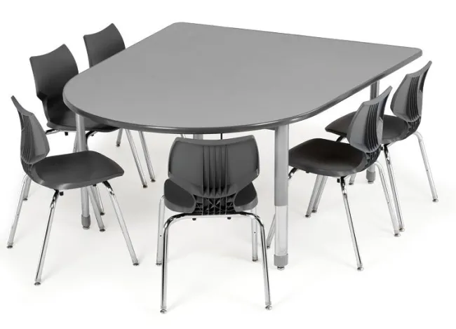 Smith System Interchange Round End Multimedia Tables^ Multimedia