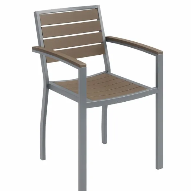 KFI Seating Ivy Series Outdoor Arm Chair^ Restaurant & Cafe|Cafe Chairs