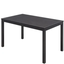 KFI Seating Ivy Series Rectangle Outdoor Table - 35'' W x 55'' D^ Cafe Tables|Café