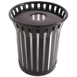 Ultra-Play Jackson Outdoor Trash Receptacle^ Trash & Recycling Bins