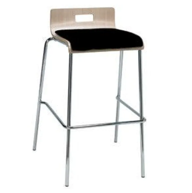 KFI Seating JIVE Half-Back Padded Stool^ Cafe Stools|Stools