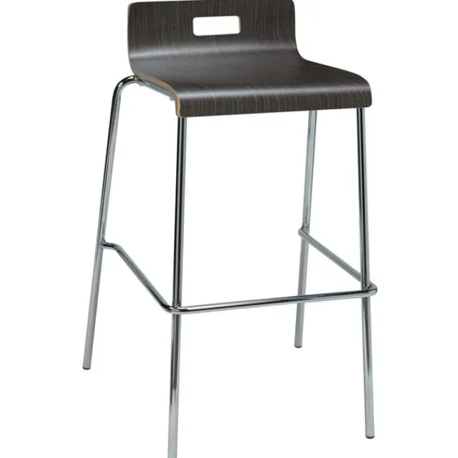 KFI Seating JIVE Half-Back Padded Stool^ Cafe Stools|Stools