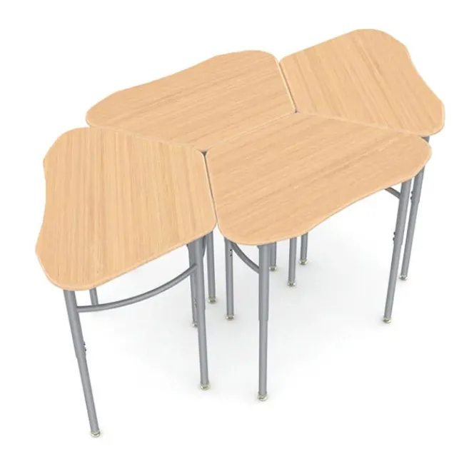 Scholar Craft Kaleidoscope Trap Six Student Desk^ Collaborative Desks|Open Front School Desks