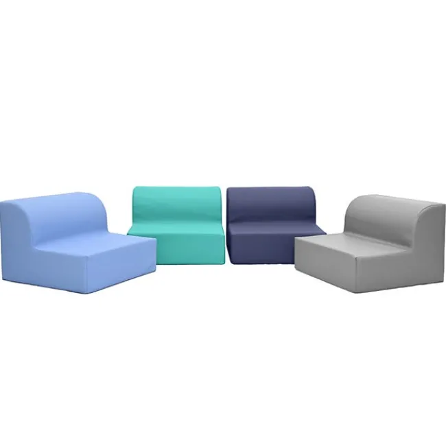 Childrens Factory Kid Loungers - Set of 4^ Floor Seating|Bean Bag Chairs