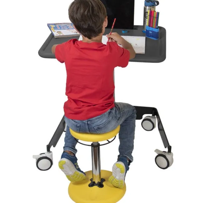 Kore Kids Adjustable Sit-Stand Mobile Student Desk^ Stand-Up Student Desks