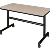 Regency Office Products Kobe Flip Top Training Table by Regency^ Folding|Computer Lab
