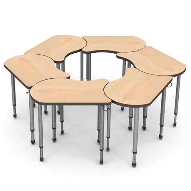 Paragon Koi A & D Collaborative Student Desks^ Collaborative Desks