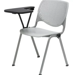 KFI Seating Kool Series Plastic Stack Chair with Tablet by KFI^ Plastic Stacking Chairs|Tablet Arm