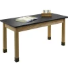 National Public Seating Laminate Science Lab Table (60'' x 42'')^ Science|Science Tables