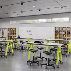 Diversified Spaces Laminate Top A-Frame Tables^ Makerspace & Shop