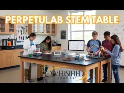 Diversified Spaces Laminate Top, Hardwood Science Table (30'' D X 60'' W)^ Science|Science Tables