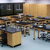 Diversified Spaces Laminate Top, Hardwood Science Table (42'' D X 48'' W)^ Science|Science Tables