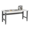 Tennsco Laminate Top Workbenches with Adjustable Legs^ Makerspace & Shop|Art Tables