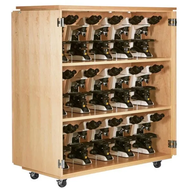 Diversified Spaces Large Microscope Storage Cabinet^ Lab Storage|Mobile Cabinets