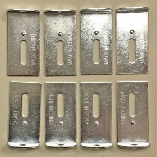 Best-Rite L-Clips for Mounting Wall Boards (6-pack)^ Board Accessories