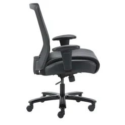Boss LeatherPlus Heavy Duty Mesh Task Chair^ Oversized & Bariatric