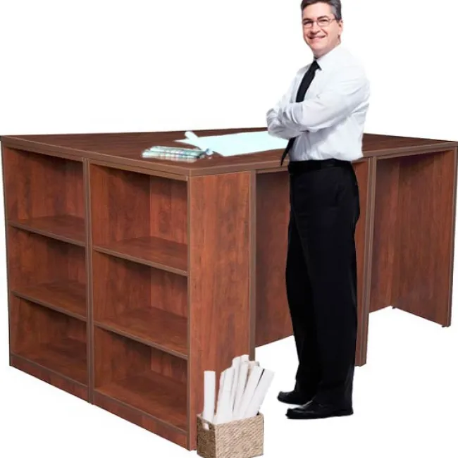Regency Office Products Legacy Standing Height Workstations by Regency^ Office Suites