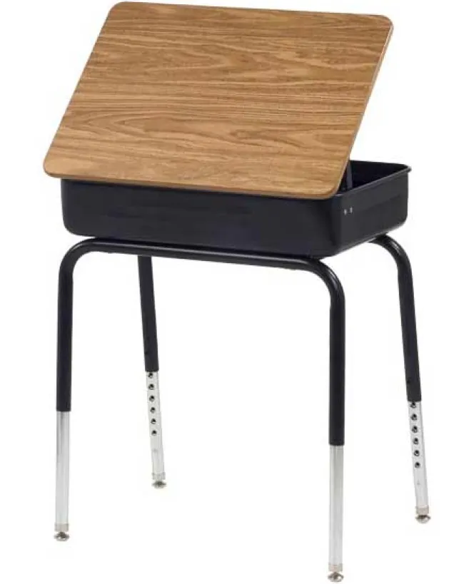 Virco Lift Lid Desk W/ Laminate Top^ Lift Lid Desks