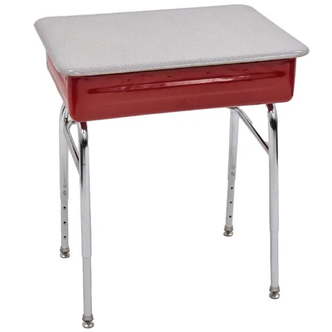 Columbia Lift Lid Student Desks with Hard Plastic Tops^ Open Front School Desks|Lift Lid Desks