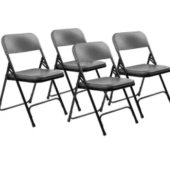 National Public Seating Lightweight Folding Chair 800 Series (4 Pack)^ Folding Chairs