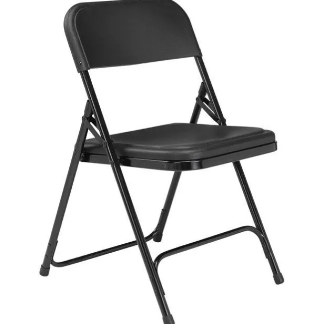 National Public Seating Lightweight Folding Chair 800 Series (4 Pack)^ Folding Chairs