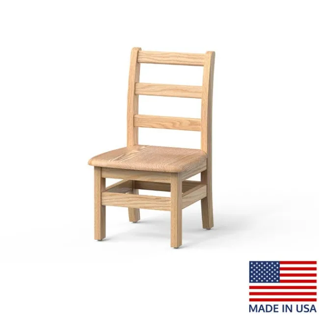 Foundations Little Scholars Teachers Wooden Chair - 18" Seat Height^ Wooden Chairs