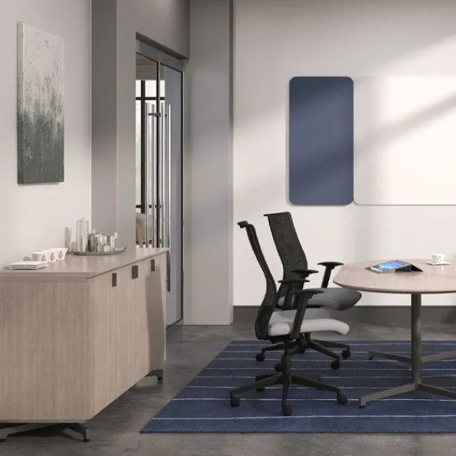 Community Lok Storage Credenza w/ Open Display^ Credenzas & Hutches