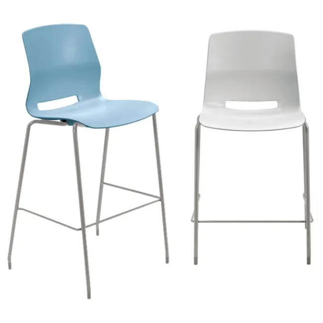 KFI Seating Lola Series Plastic Stack Stools^ Cafe Stools|Plastic Stacking Chairs
