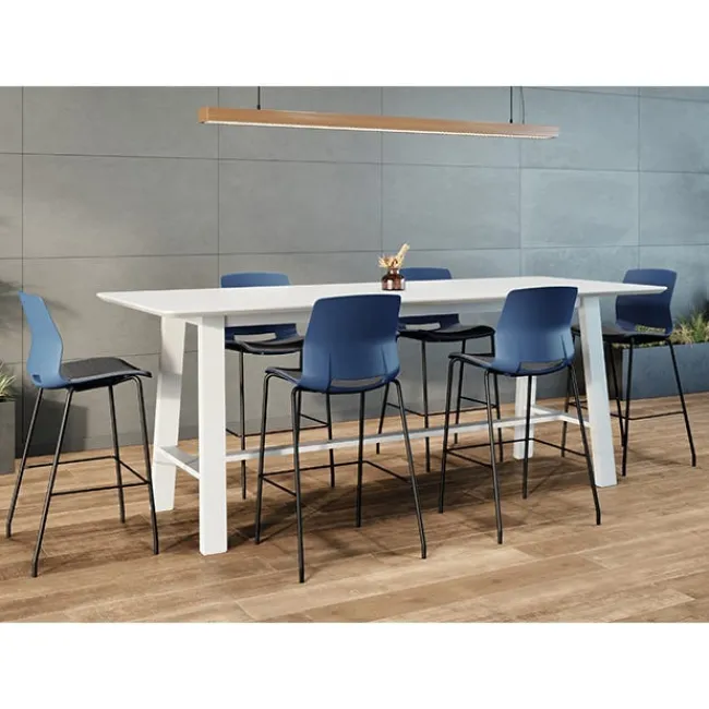 KFI Seating Lola Series Plastic Stack Stools^ Cafe Stools|Plastic Stacking Chairs