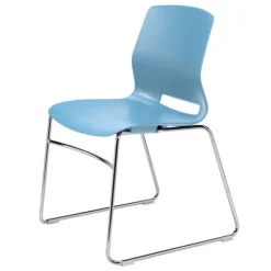 KFI Seating Lola Sled Base Plastic Stack Chair^ Restaurant & Cafe|Cafe Chairs
