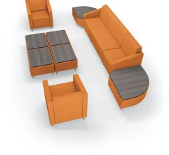 Mooreco Lounge C Modular Soft Seating Package^ Reception & Waiting Room|Soft Seating