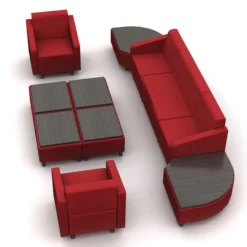 Mooreco Lounge C Modular Soft Seating Package^ Reception & Waiting Room|Soft Seating