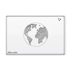 Best-Rite Magne-Rite Markerboard w/ Presidential Trim^ Dry Erase Whiteboards