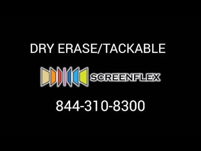 Screenflex Magnetic Dry Erase Tackable Room Dividers^ Combination Boards|Mobile Reversible Boards