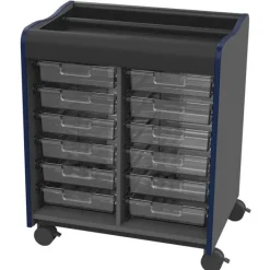 Marco Group Makerspace Mobile Storage Carts^ Tote & Bin Storage|Mobile Cabinets