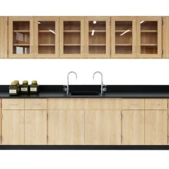 Diversified Spaces Maple Wall Science Cabinets^ Lab Storage|Science Storage