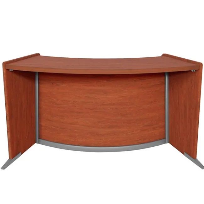 Regency Office Products Marque Curved ADA Compliant Reception Station^ Ada & Wheelchair Desks|Reception Desks