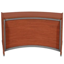 Regency Office Products Marque Curved ADA Compliant Reception Station^ Ada & Wheelchair Desks|Reception Desks