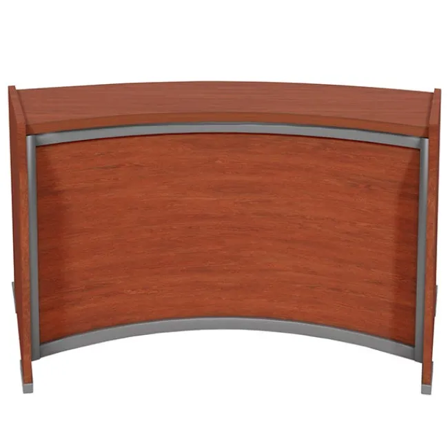 Regency Office Products Marque Curved ADA Compliant Reception Station^ Ada & Wheelchair Desks|Reception Desks