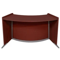 Regency Office Products Marque Curved ADA Compliant Reception Station^ Ada & Wheelchair Desks|Reception Desks