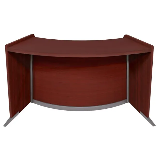 Regency Office Products Marque Curved ADA Compliant Reception Station^ Ada & Wheelchair Desks|Reception Desks