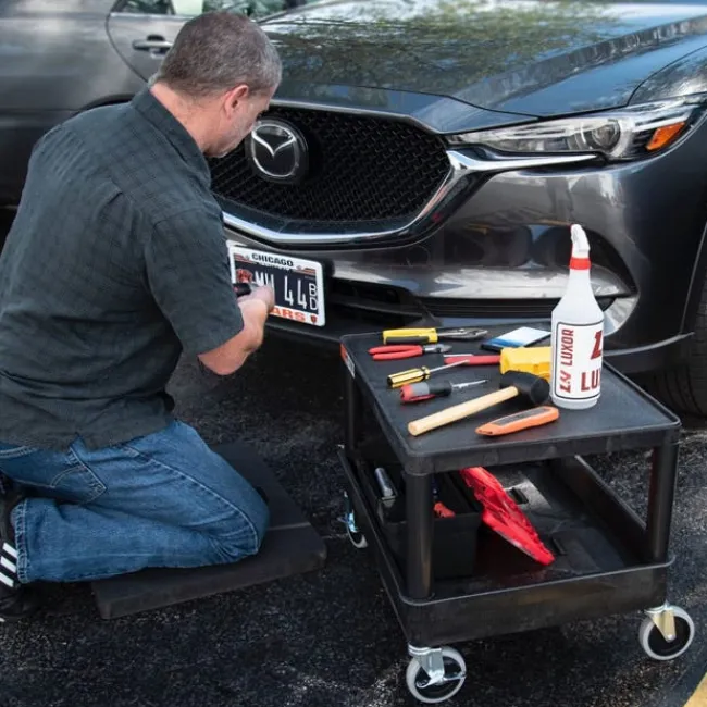 Luxor Mechanic Seat^ Utility Carts