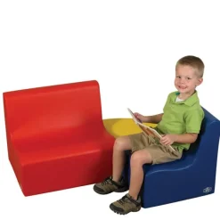 Childrens Factory 10'' Medium Tot Contour Seating^ Bean Bag Chairs|Flexible Seating