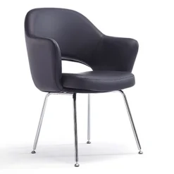 Woodstock Marketing Melanie Guest Chair w/ Arms - Vinyl^ Reception & Waiting Room
