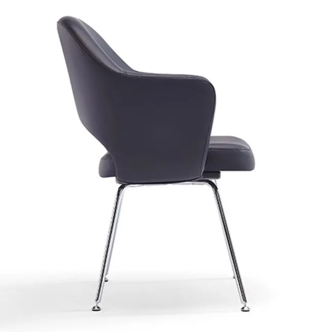 Woodstock Marketing Melanie Guest Chair w/ Arms - Vinyl^ Reception & Waiting Room