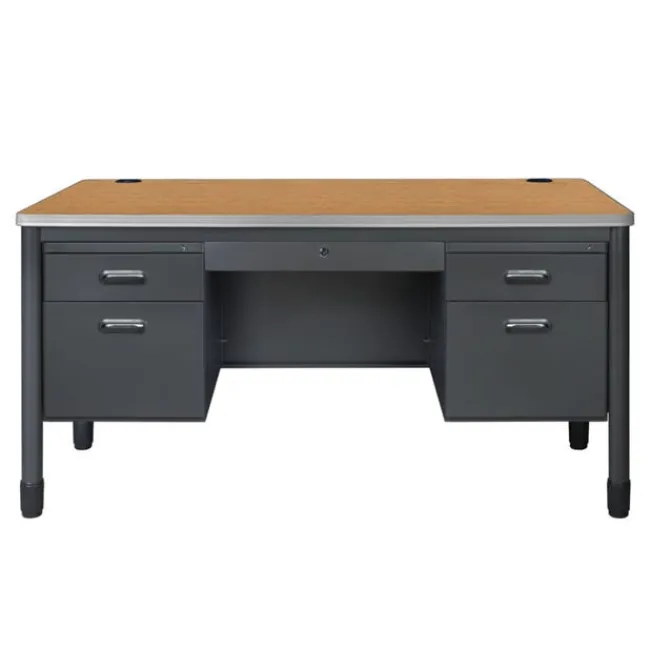 Regency Office Products Mesa Series Steel Double Pedestal Teacher Desks^ Teacher Desks