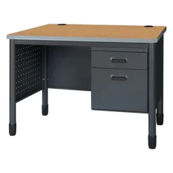 Regency Office Products Mesa Series Steel Single Pedestal Teacher Desks^ Teacher Desks