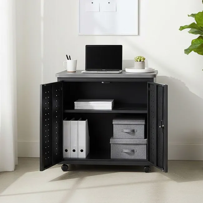 Regency Office Products Mesa Series Storage Cabinet^ Counter-Height Storage|Mobile Cabinets